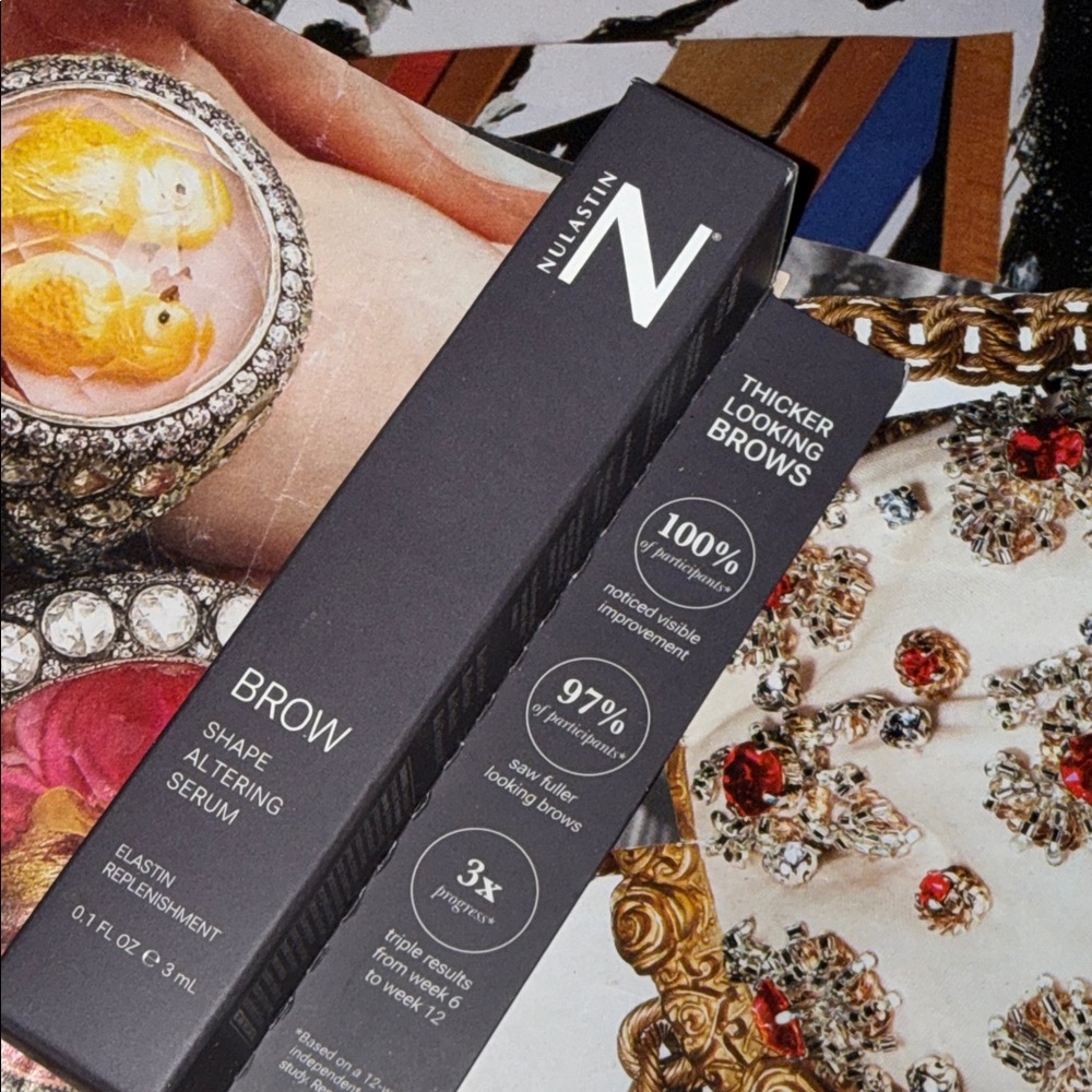 🪞👌🏻• 💎🏆 NULASTIN x Brow x Serum Vibes 💎• 🏆🪞🫶🏻